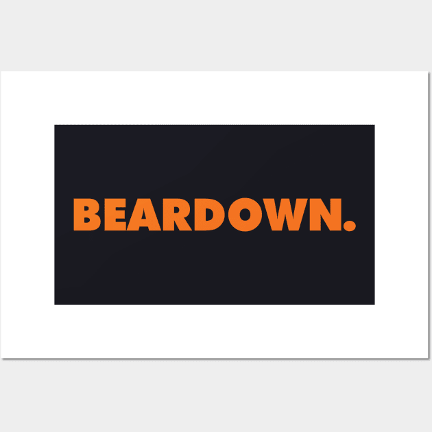 Beardown. Wall Art by Brainstorm